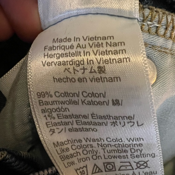 J.Crew Wide Leg Cropped Blue Jeans - Picture 6 of 6